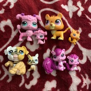 Littlest Pet Shop: mommy and baby sets